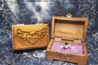 Customizable Small Wooden Boxes/ Ring Box