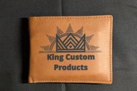 Customizable Leather Wallet - names images & more