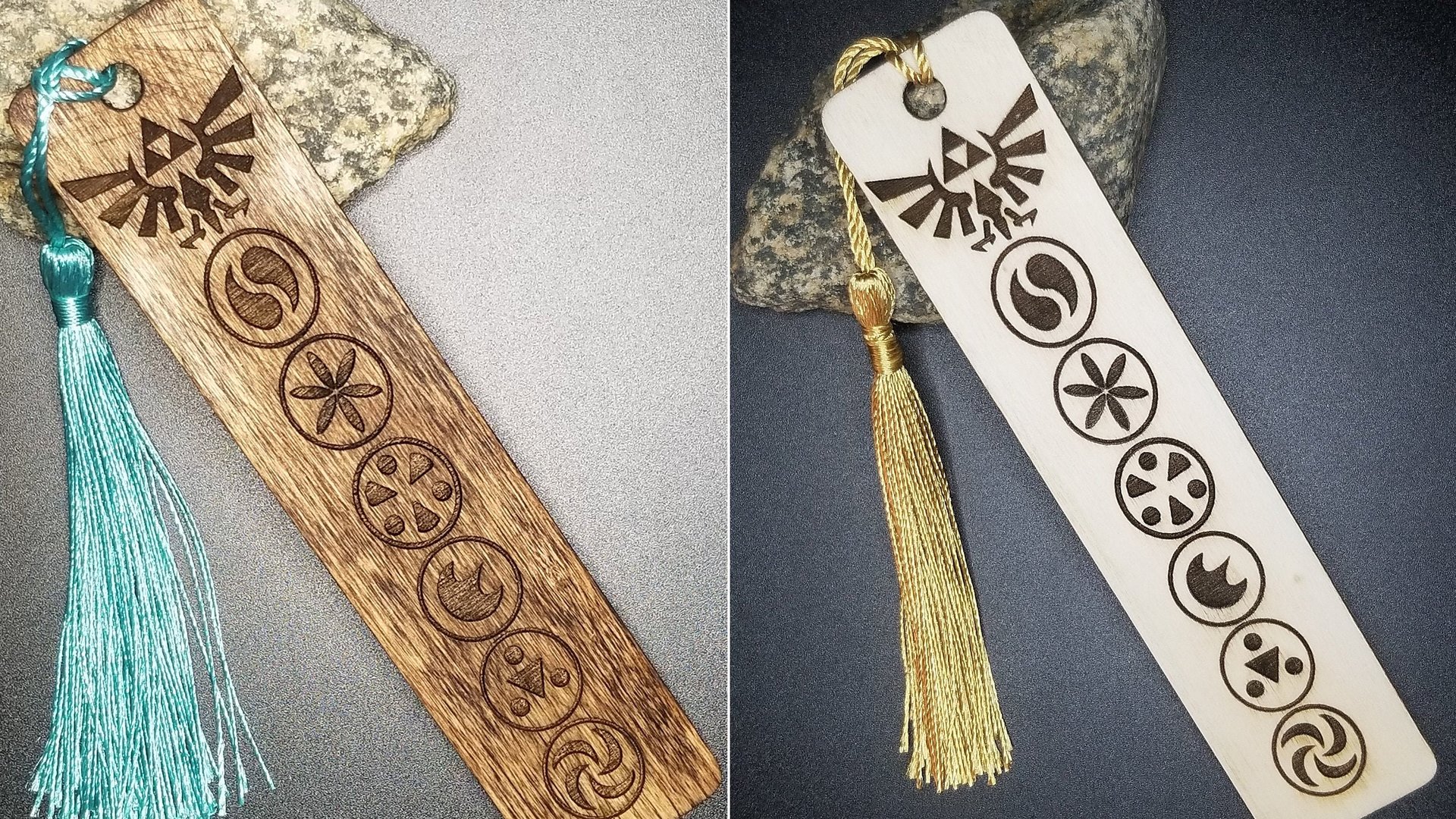 Zelda Inspired Styled Bookmark