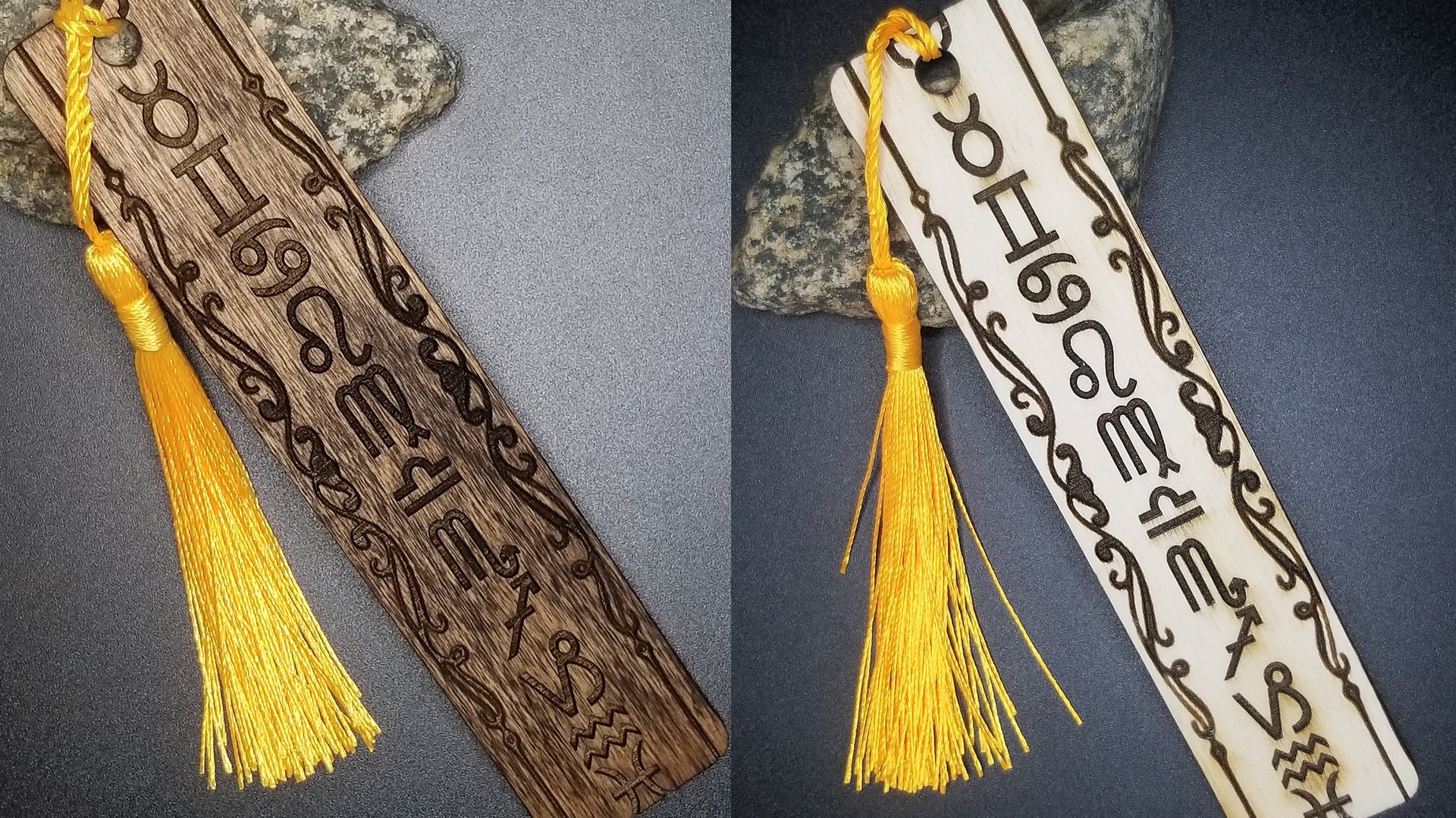 Zodiac Styled Bookmark