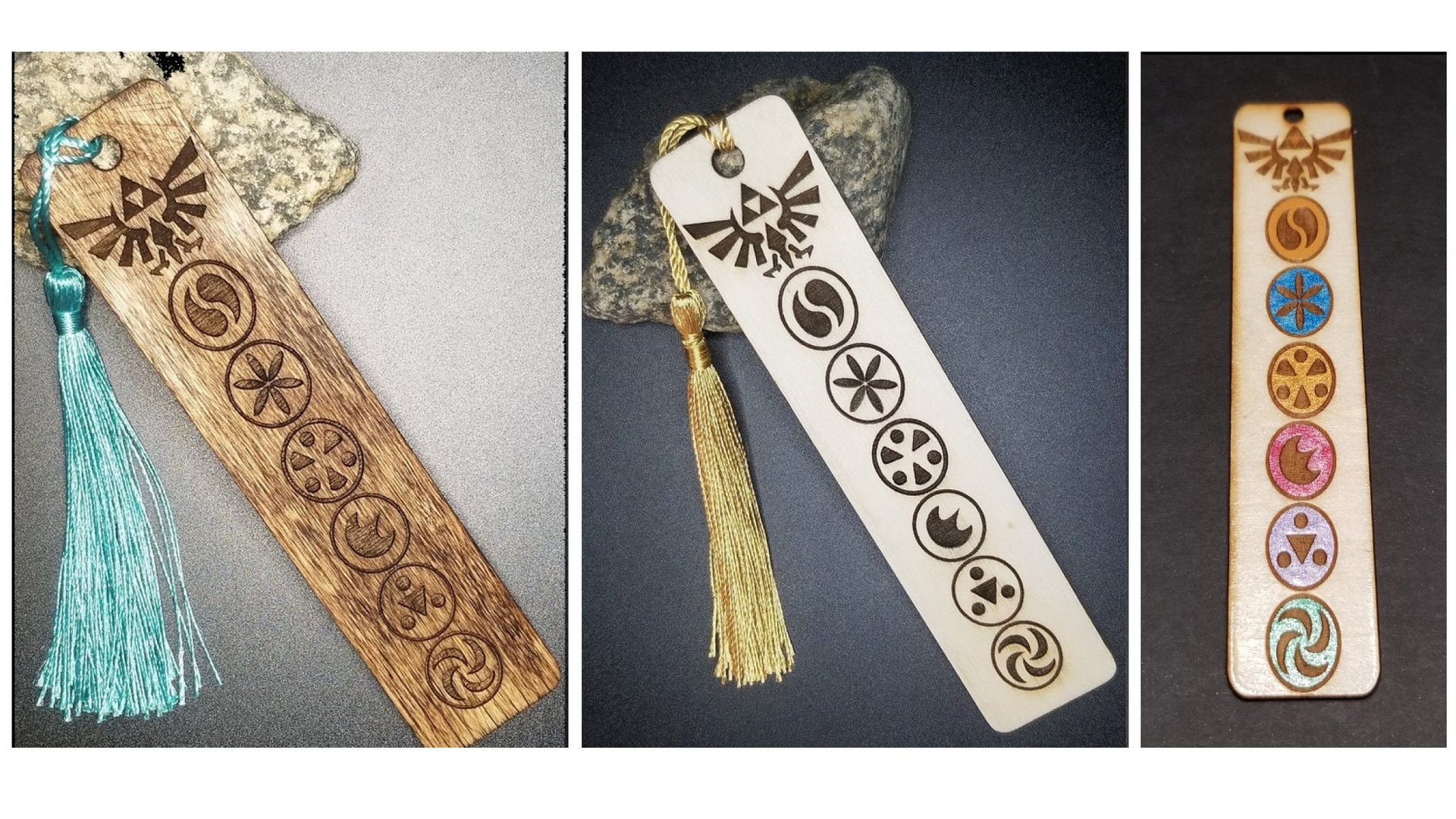 Zelda Inspired Styled Bookmark