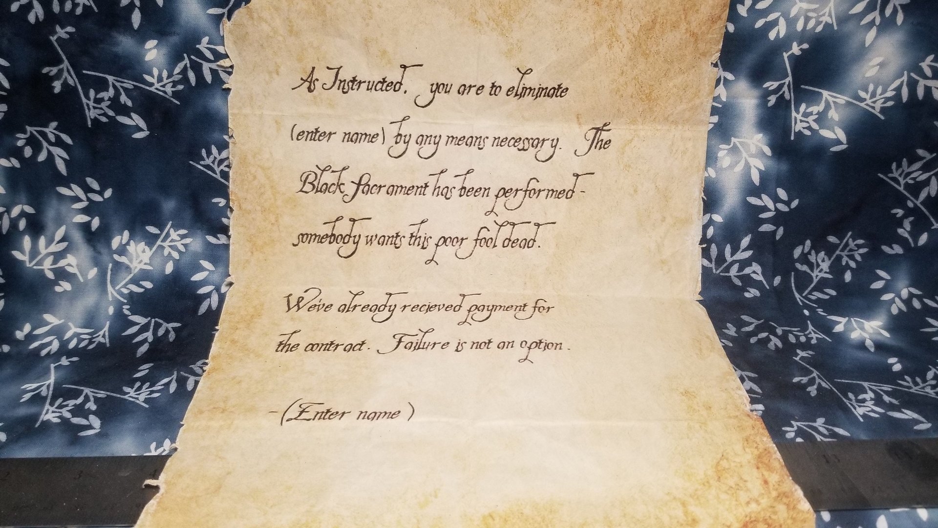 Customizable Scrolls